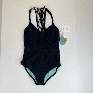 Prana Talula One-Piece Black Swimsuit NWT Women's XS